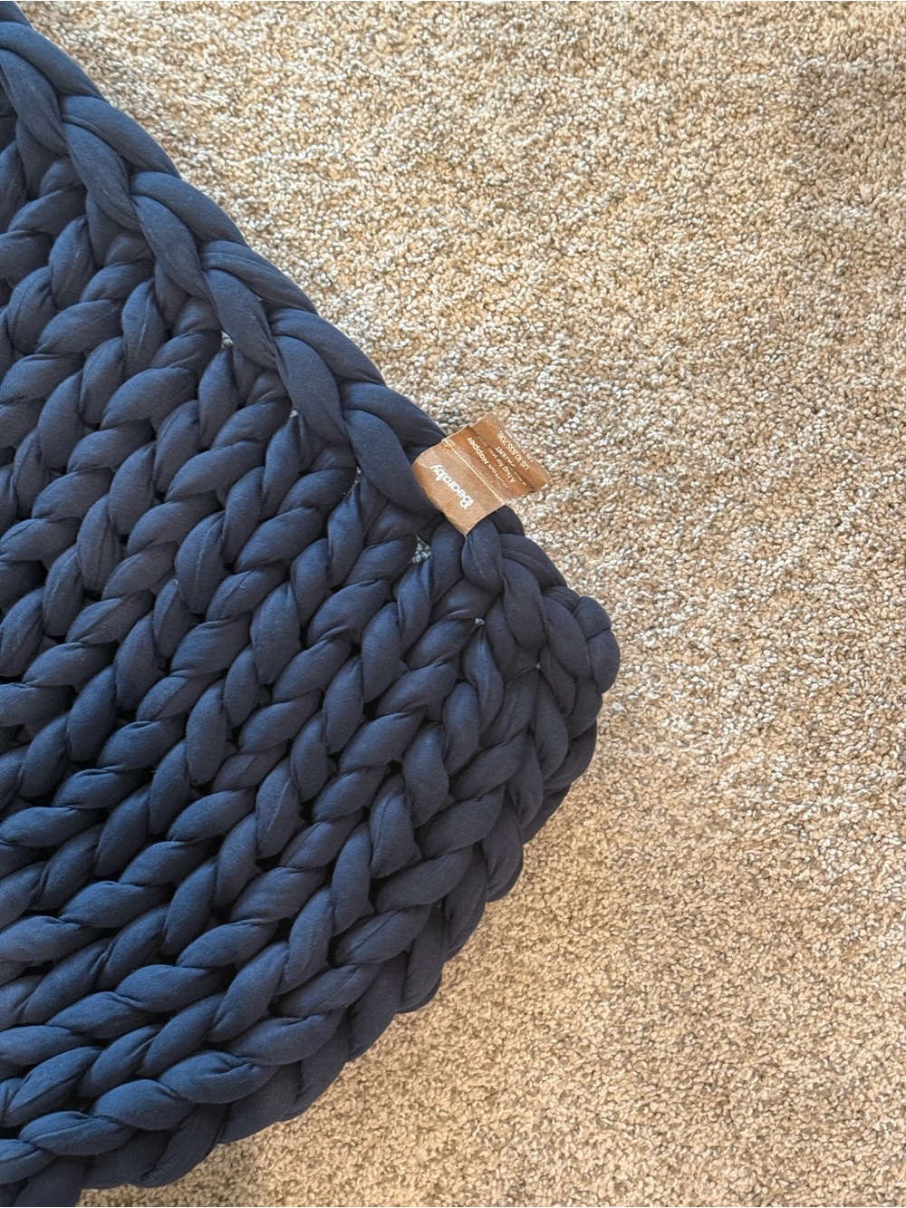 Bearaby Cotton Napper Weighted Blanket 20lbs - Picture 4 of 10